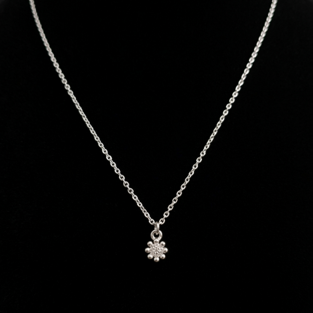 Little Daisy Silver Pendant