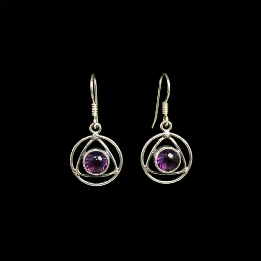 Netra Silver Earring