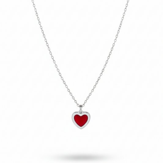Little Heart Silver Pendant - view 2