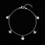 Charms Silver Bracelet