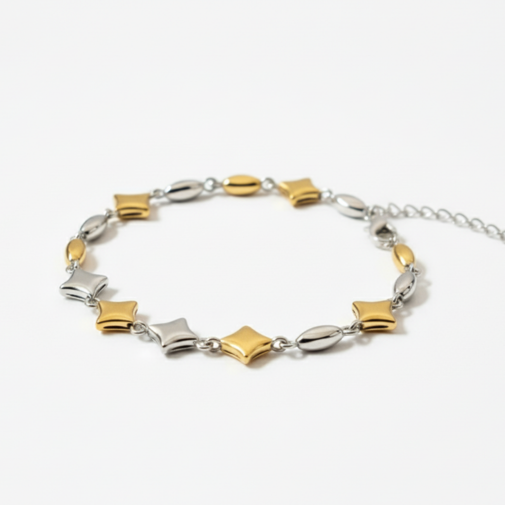 Gold Star Bracelet