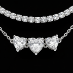 Zerma Solitare Silver Bracelet