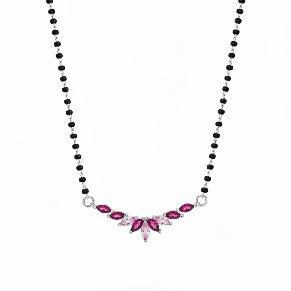 Pankh Silver Mangalsutra