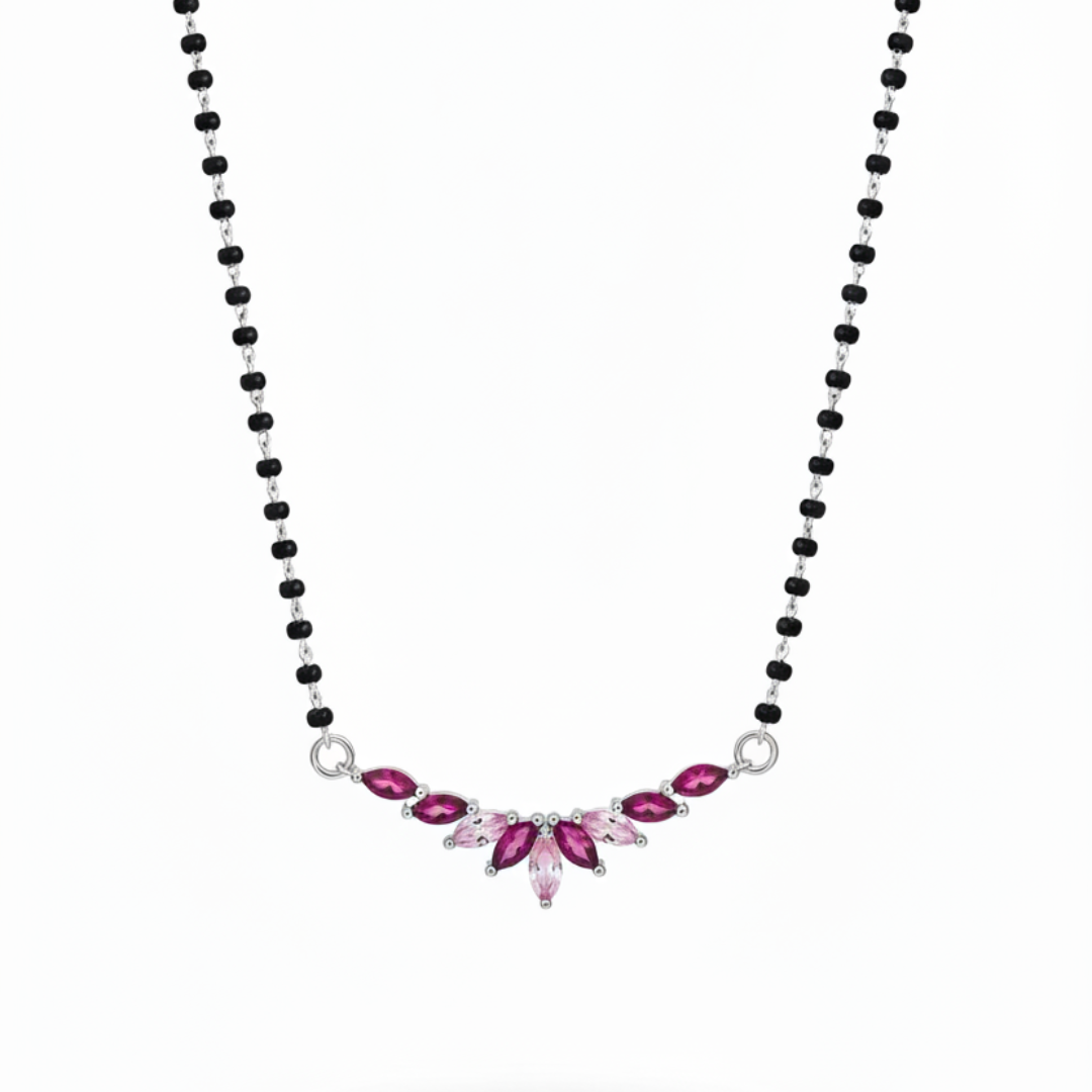 Pankh Silver Mangalsutra