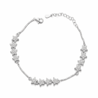 Apsara Silver Bracelet