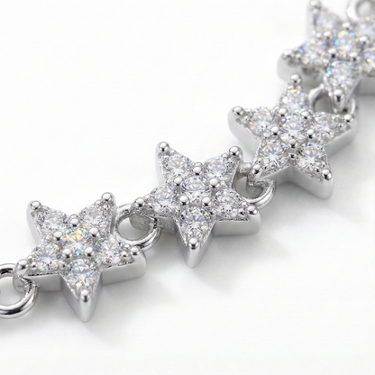 Apsara Silver Bracelet