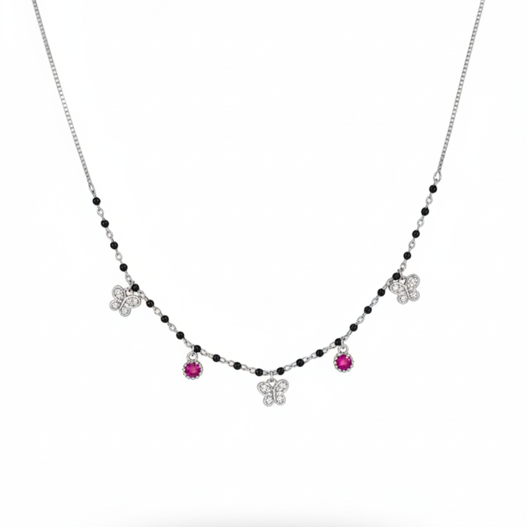 Butterfly Charm Mangalsutra