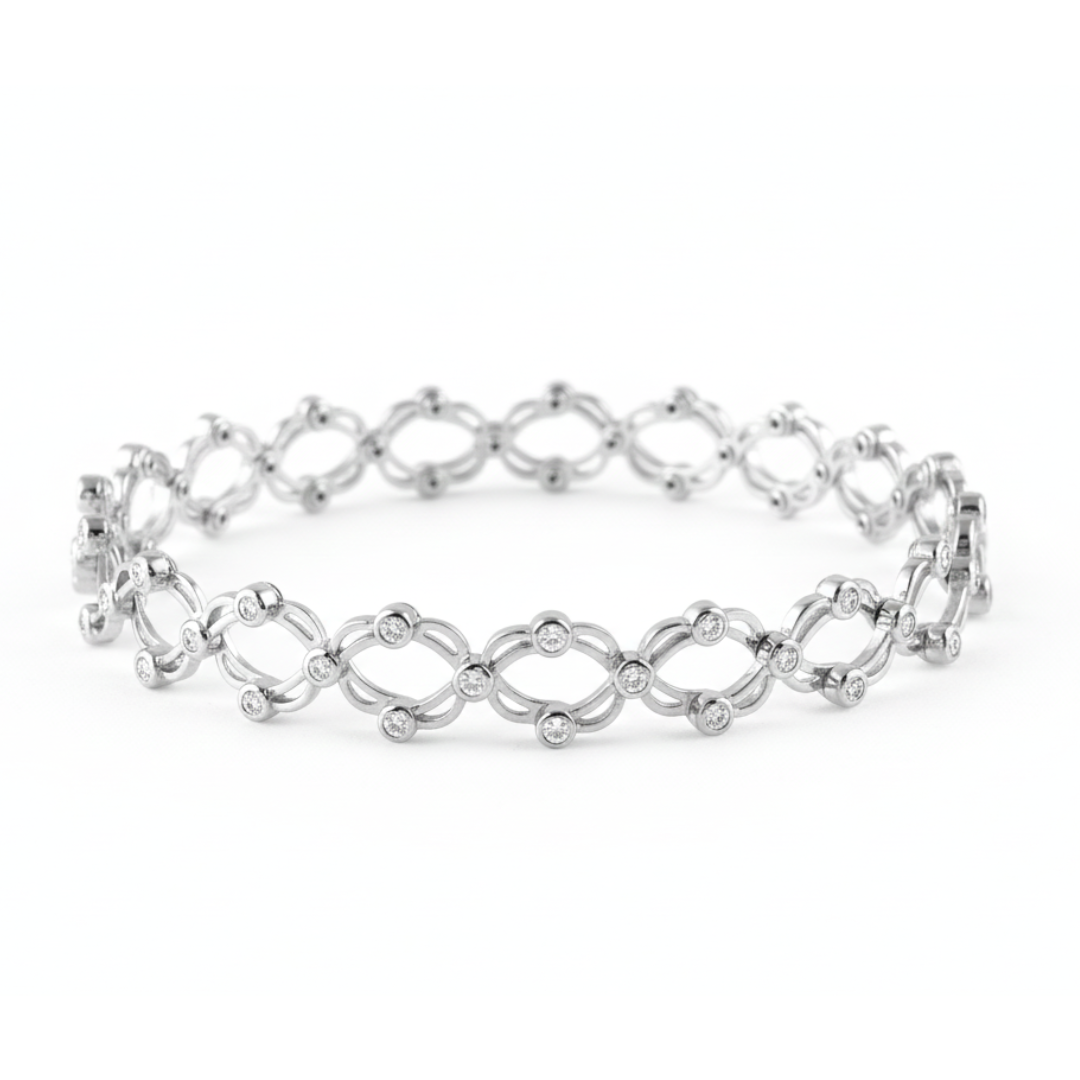 Circe Silver Ring cum Bracelet