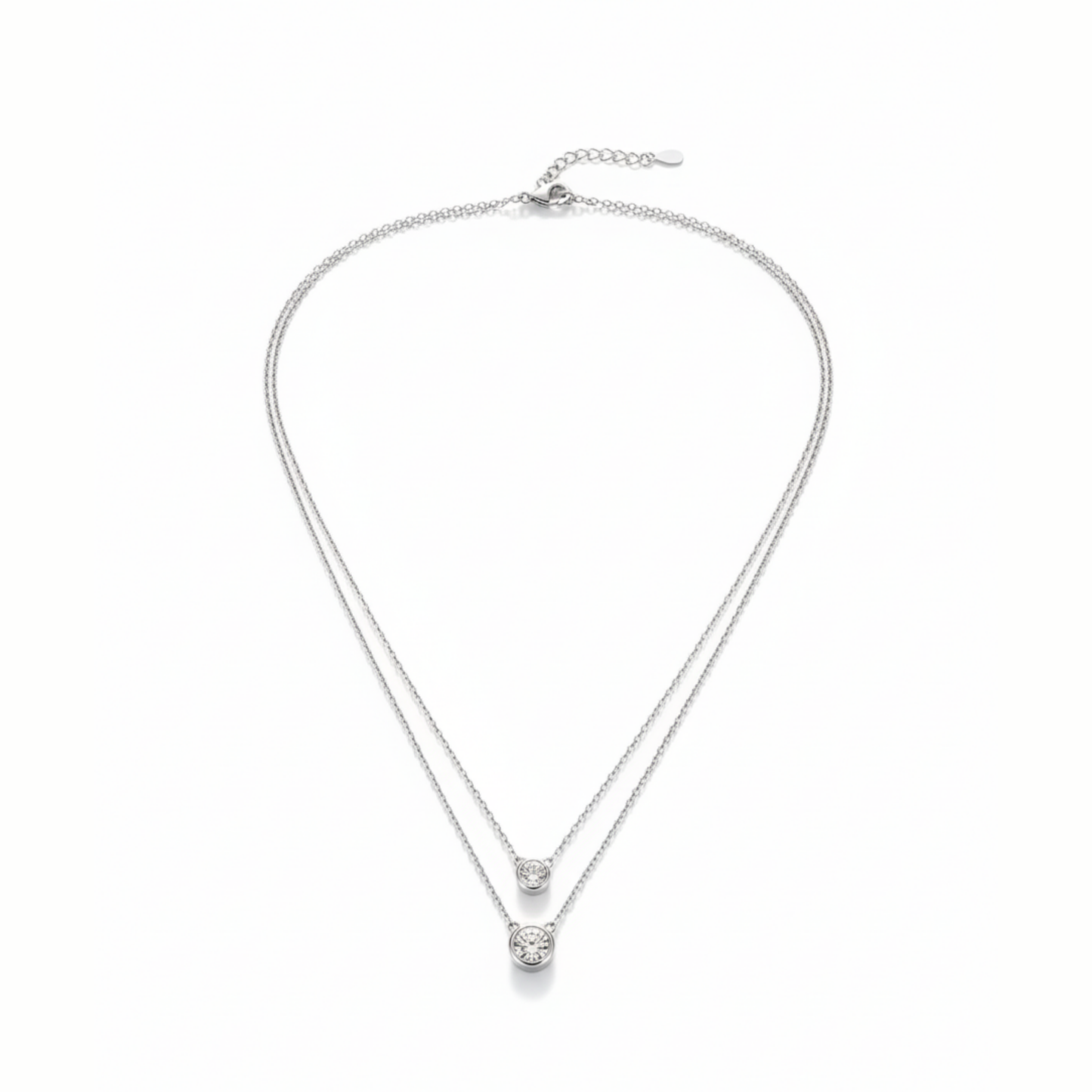 Dwiti Silver Pendant