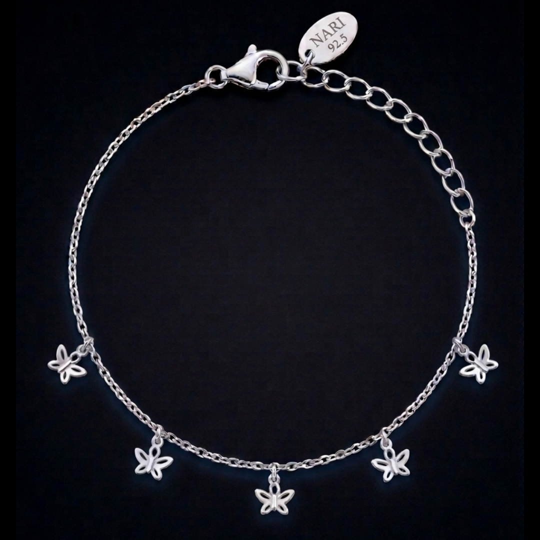 Flutter Silver Bracelet