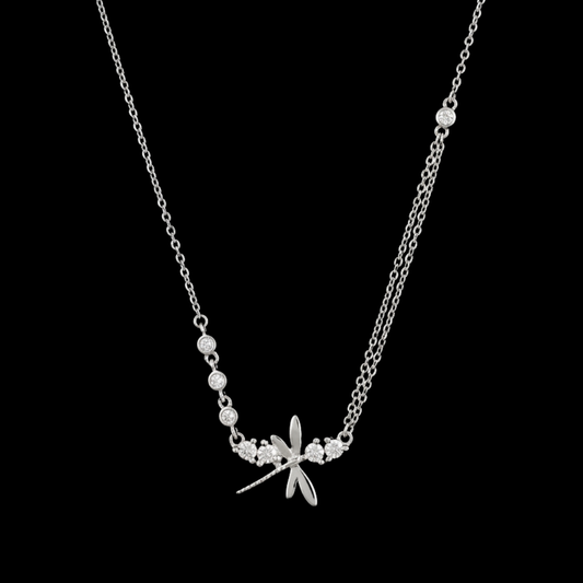 Gossamer Wings Silver Pendant