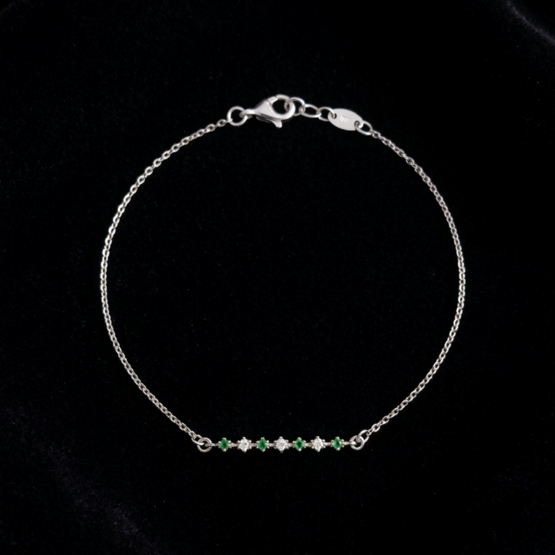 Ivy Bar Silver Bracelet
