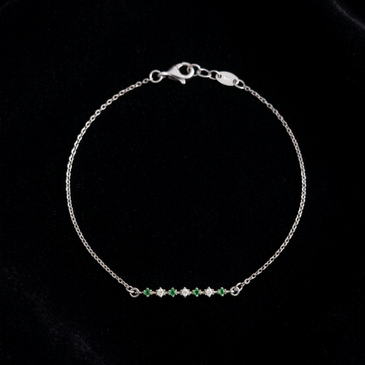 Ivy Bar Silver Bracelet