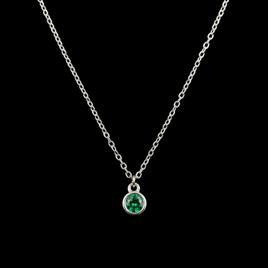 Ivy Orb Silver Pendant