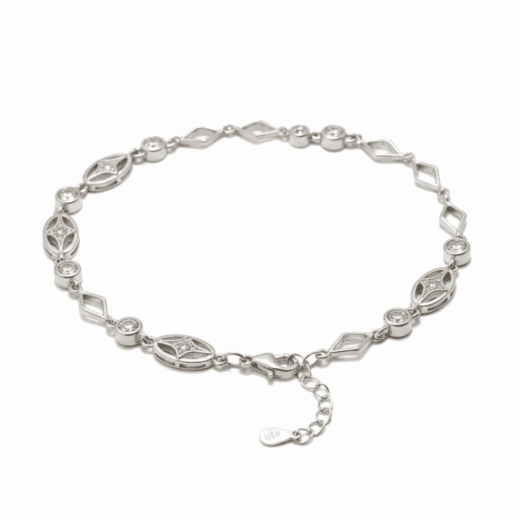 Lyra Silver Bracelet