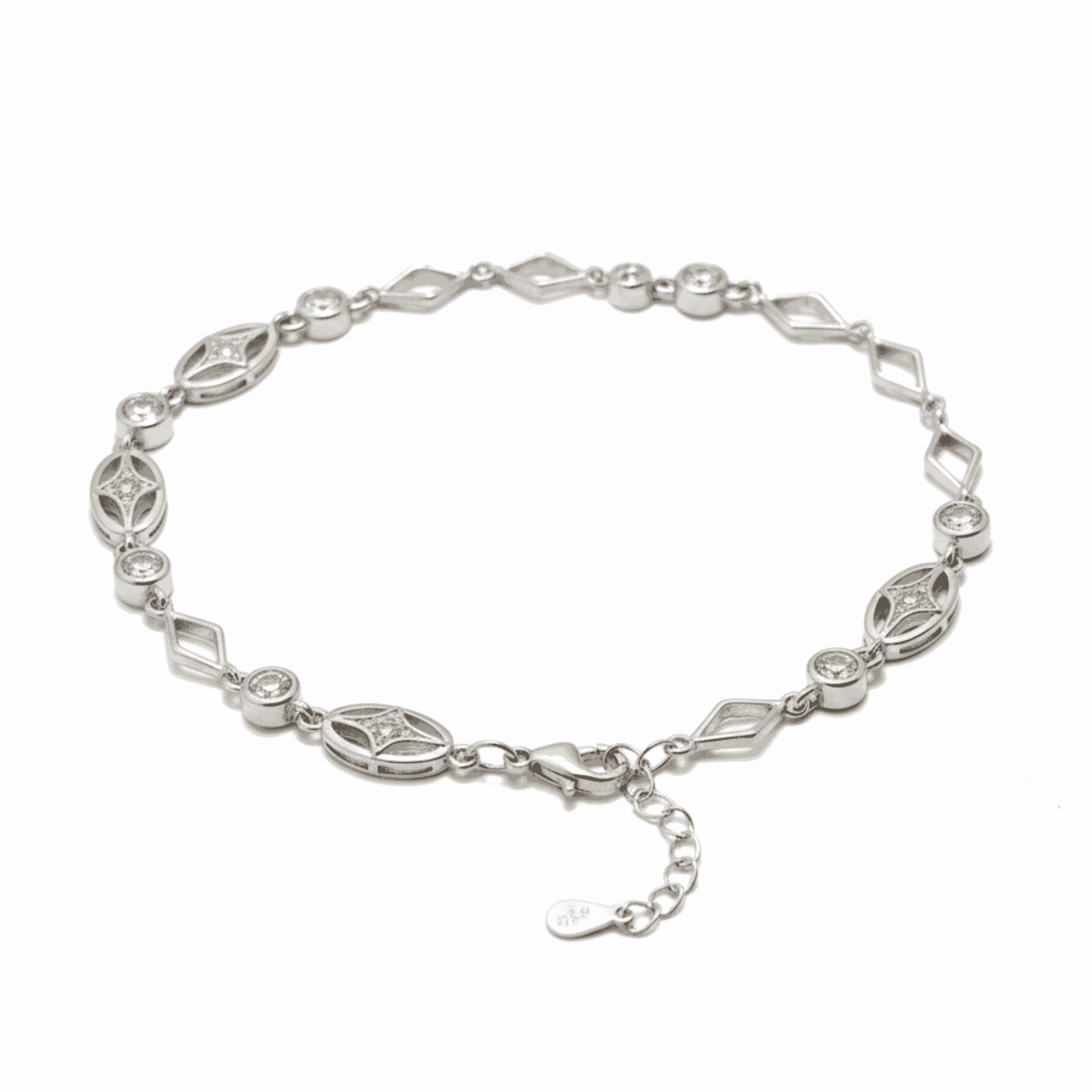Lyra Silver Bracelet