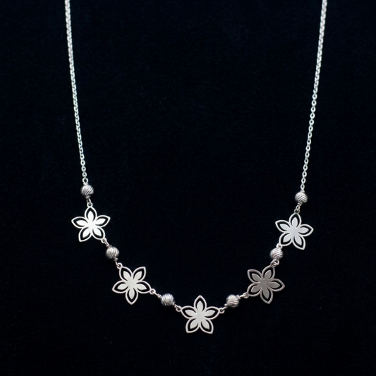 Meadow Drifter Silver Necklace