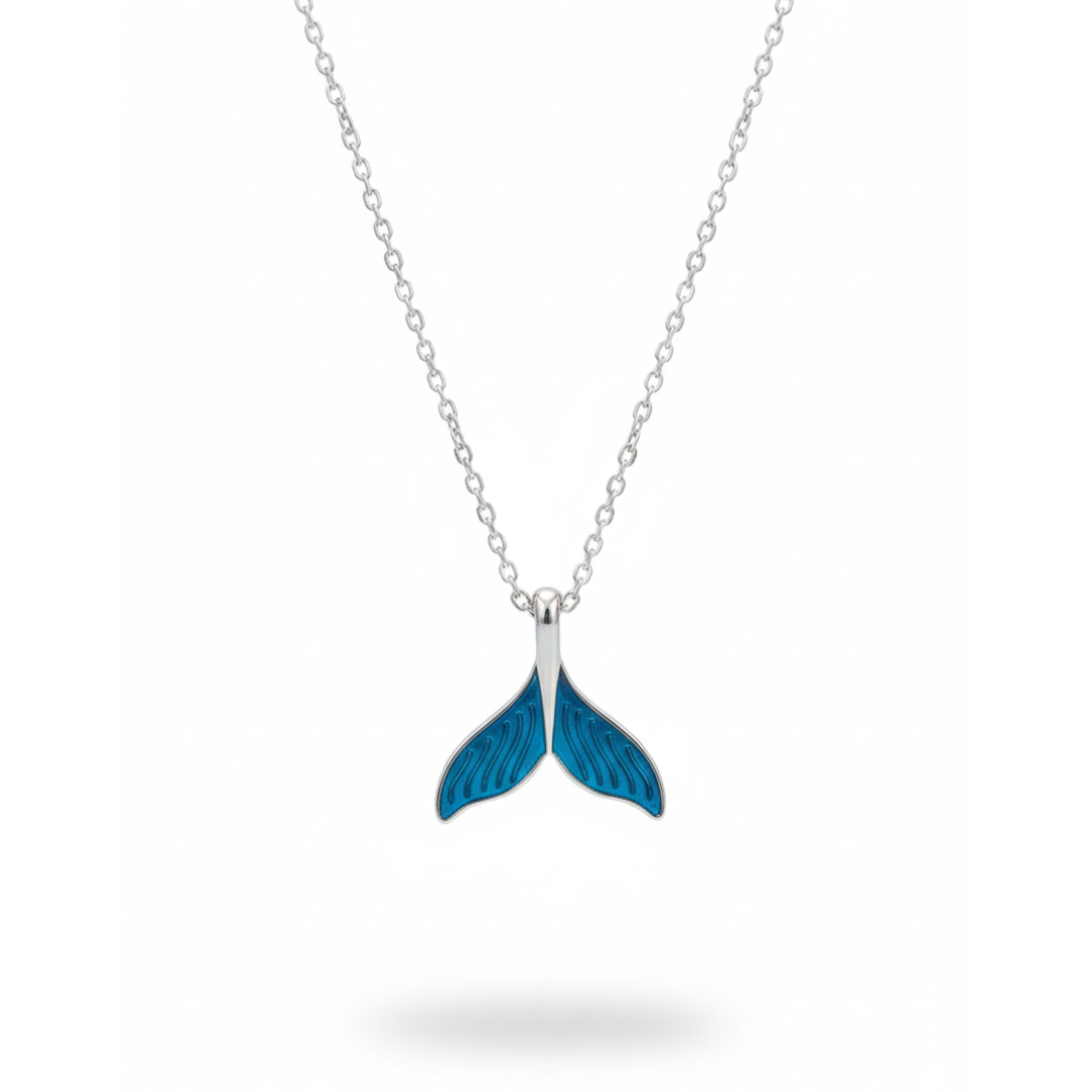 Mermaid Silver Pendant