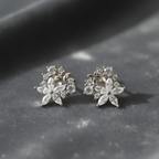 Mistletoe Silver Earrings