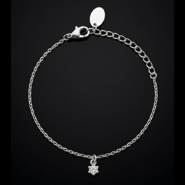 North Star Silver Bracelet in 925 sterling silver