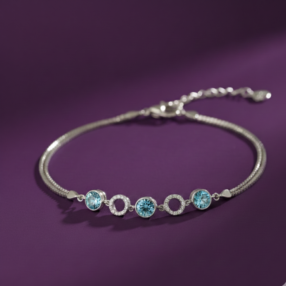 Nova Silver Bracelet