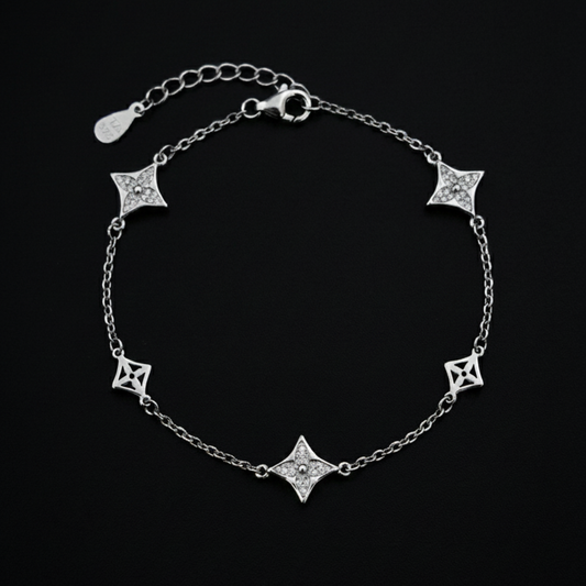 Nyx Silver Bracelet