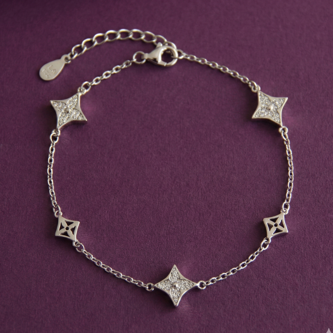Nyx Silver Bracelet