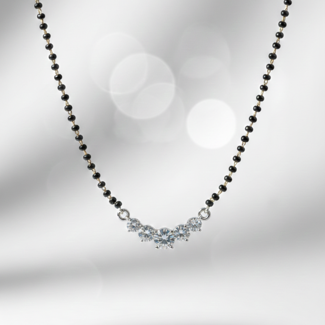 Pancham Solitare Mangalsutra