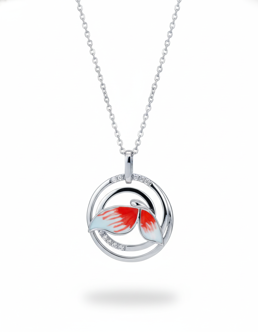 Scarlett Silver Pendant