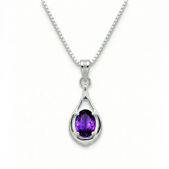 The Dew Amethyst Pendant