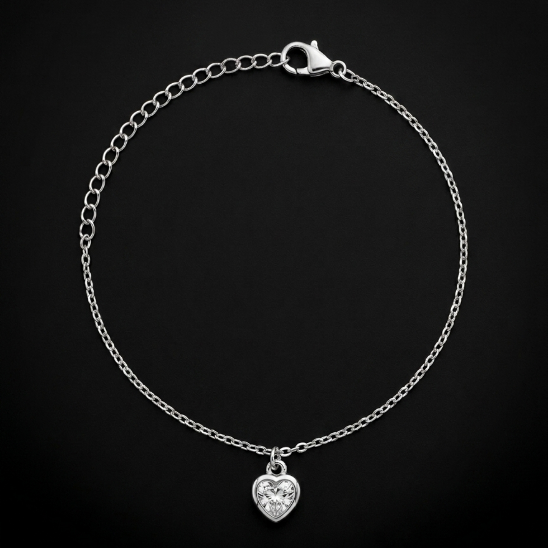 The Beloved Charm Silver Bracelet