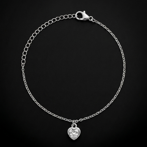 The Beloved Charm Silver Bracelet in 925 sterling silver