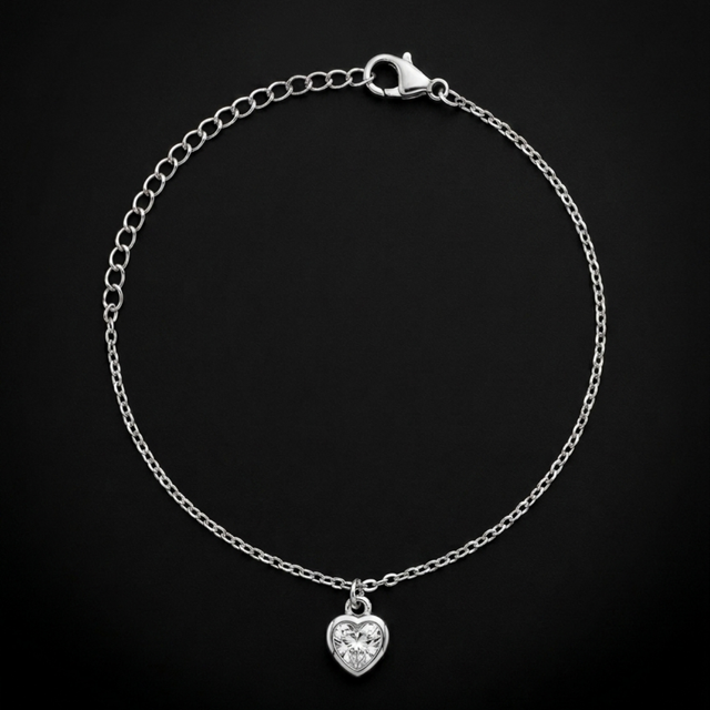 The Beloved Charm Silver Bracelet in 925 sterling silver