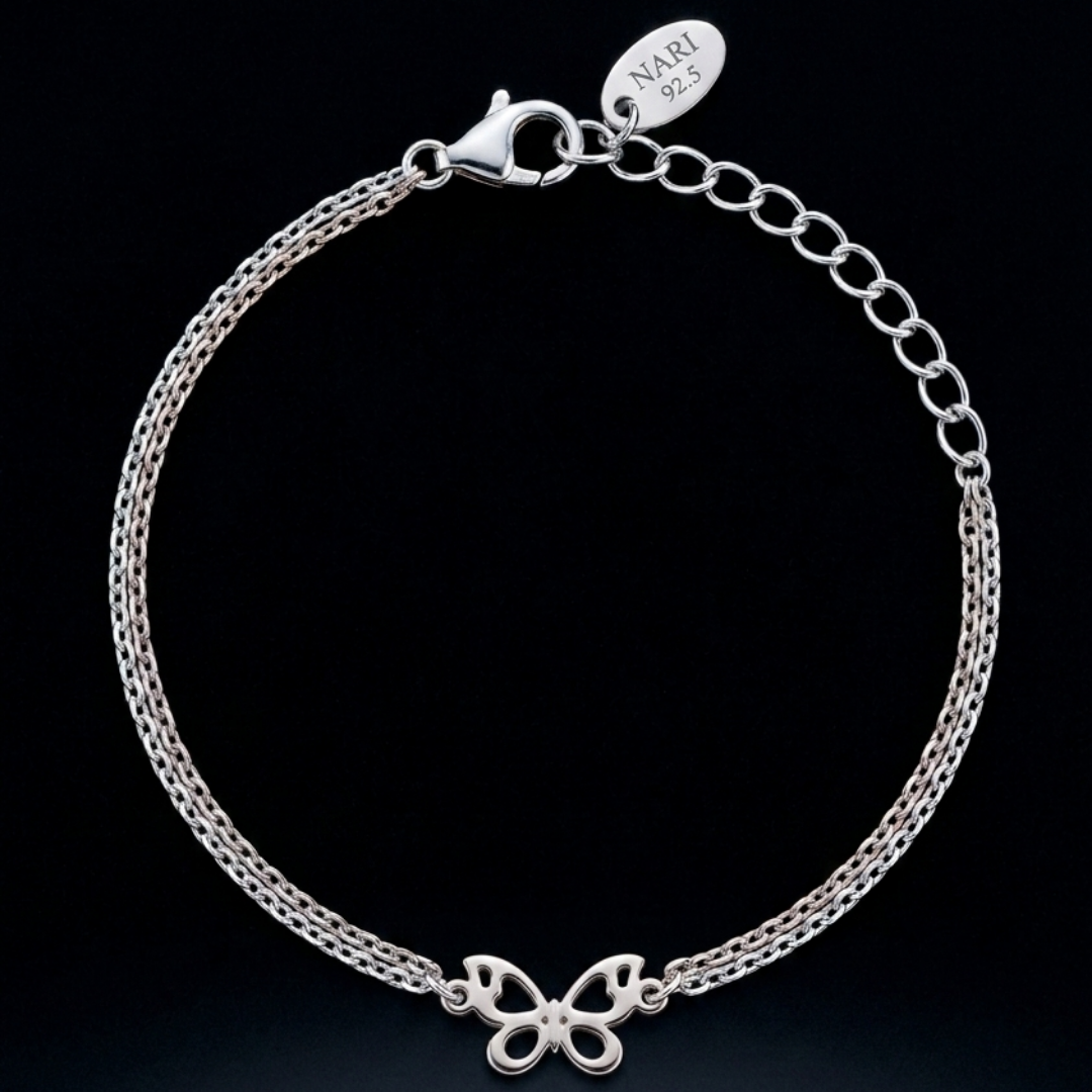 Titli Silver Bracelet