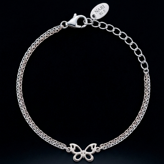 Titli Silver Bracelet