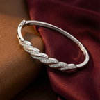 Twist Silver Kada